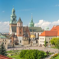 CK Turancar, autobusový poznávací zájazd, Krakow a Wroclaw, Wawel, socha sv. Váslava a sv. Stanislava