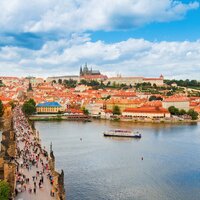 CK Turancar, autobusový poznávací zájazd, Praha - zámky a hrady v Čechách, Praha, panoráma mesta