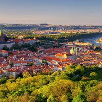 CK Turancar, autobusový poznávací zájazd, Praha - zámky a hrady v Čechách, Praha, panoráma mesta