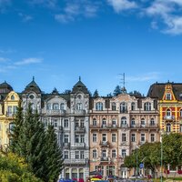 CK Turancar, autobusový poznávací zájazd, Zlatý český trojuholník, Mariánské Lázně, centrum mesta