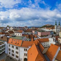 CK Turancar, autobusový poznávací zájazd, Morava, Brno - panoráma mesta