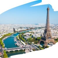 CK Turancar, Letecký poznávací zájazd, Francúzsko, Paríž, leták