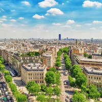 CK Turancar, Letecký poznávací zájazd, Francúzsko, Paríž, Panoráma