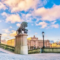 CK Turancar, Letecký poznávací zájazd, Švédsko, Štokholm, parlament Riksdag