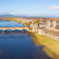 Okruh Írskom, letecký poznávací zájazd, Limerick, hrad kráľa Jána - Kings John castle