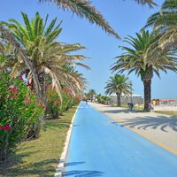 Rezidencia Mediterraneo due - cyklistický chodník - CK Turancar (San Benedetto del Tronto - Palmová riviéra)