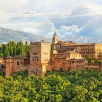 Letecký poznávací zájazd Andalúzia s pobytom pri mori, Granada, Alhambra palace