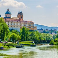 CK Turancar, autobusový poznávací zájazd, Česko a Rakúsko, Melk, benediktínsky kláštor