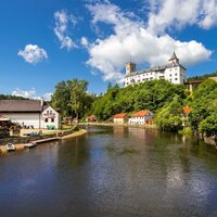 CK Turancar, autobusový poznávací zájazd, Česko a Rakúsko, Rožmberk nad Vltavou - hrad