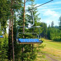 CK Turancar, autobusový poznávací zájazd, Česko a Rakúsko, Lipno nad Vltavou - lanovka