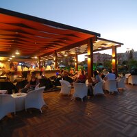Hotel My Home Resort - bar pri bazéne - letecký zájazd CK Turancar - Turecko, Avsallar