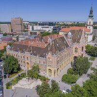 CK Turancar, autobusový poznávací zájazd, Maďarsko, Kecskemet - radnica a námestie