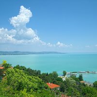 CK Turancar, autobusový poznávací zájazd, Maďarsko, Balaton - panoráma