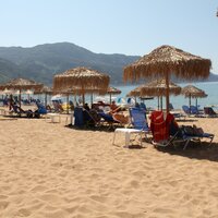 Hotel Athena - pláž - letecký zájazd CK Turancar - Korfu, Agios Georgios