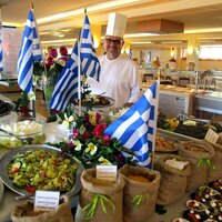 Grécko - Korfu - Hotel Messonghi Beach - reštaurácia