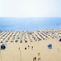 Hotel Mena Palace - pláž - letecký zájazd CK Turancar - Bulharsko, Slnečné pobrežie