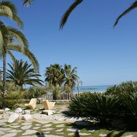 Rezidencia Mediterraneo - pláž - CK Turancar (San Benedetto del Tronto - Palmová riviéra)