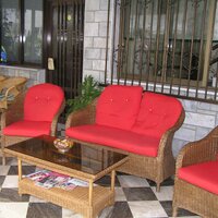 Apartmány Stella -  posedenie - autobusová doprava CK Turan(Olympic Beach, Olympská riviéra)