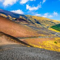 CK Turancar, Letecký poznávací zájazd, Sicília, Etna