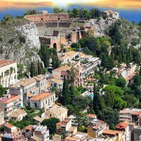 Poznávací zájazd s kombinovanou dopravou Taliansko Sicília Taormina