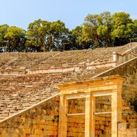 Letecký poznávací zájazd, Veľký okruh Gréckom, Epidavros