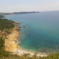 Apartmány Sofi - promenáda medzi Limenáriou cez Pefkari do Potosu - autobusová doprava CK Turancar (Thasos, Pefkari)