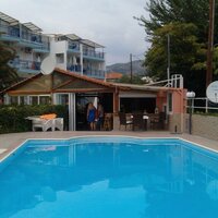 Aparthotel Maria -bazén - letecká zájazd CK Turancar (Thasos, Potos)