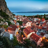 hotel Brzet - mesto Omiš - autobusový zájazd CK Turancar - Chorvátsko, Omiš