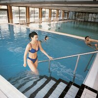 hotel Biokovka - bazén - autobusový zájazd CK Turancar - Chorvátsko - Makarska