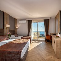 Hotel My Home Sky - izba Sea view - letecký zájazd CK Turancar - Turecko Avsallar