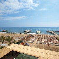 Hotel Quattro Beach Resort & Spa - pláž - letecký zájazd CK Turancar -Turecko, Konakli