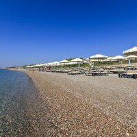 Hotel Princess Andriana - vstup do mora - letecký zájazd CK Turancar (Rodos, Kiotari)