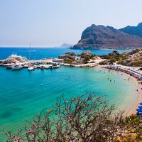 Grécko - Rodos - hotel Marathon - západná pláž