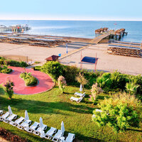 Hotel Liberty Lara - letecký zájaz CK Turancar - pláž - Lara, Turecko