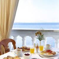 Hotel Sunshine Club - reštaurácia - letecký zájazd CK Turancar - Korfu, Nissaki