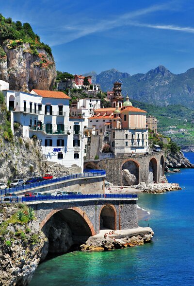 CK Turancar, autobusový poznávací zájazd, Kampánia s pobytom pri mori, Positano