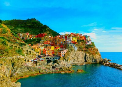 Autobusový poznávací zájazd, Taliansko, Ligúria, Cinque Terre, Manarola