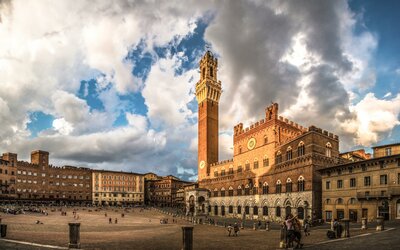 Autobusový poznávací zájazd, Taliansko, To najkrajšie z Toskánska, Siena, Piazza del Campo