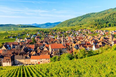 CK Turancar, autobusový poznávací zájazd, Francúzska vínna cesta, Riquewihr