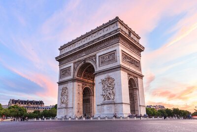 Autobusový poznávací zájazd Francúzsko Paríž Víťazný oblúk