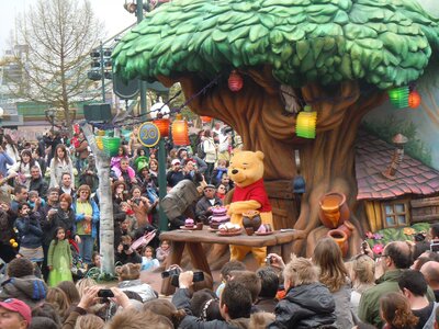 CK Turancar, autobusový poznávací zájazd, Paríž a Disneyland, Disneyland, Winnie the Pooh