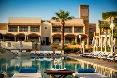 Grécko - Kréta - Hotel Bella beach-bazén-letecký zájazd CK Turancar-Kréta-Anissaras