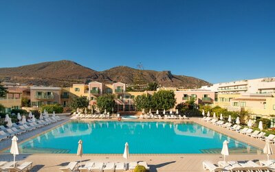 Grécko - Kréta - Hotel Silva beach-bazén