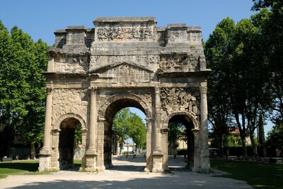 CK Turancar, autobusový poznávací zájazd, Provensálsko a francúzska riviéra, Orange, Víťazný oblúk