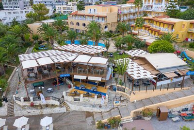 Hotel Talea beach- letecký záber -letecký zájazd CK Turancar-Kréta-Bali