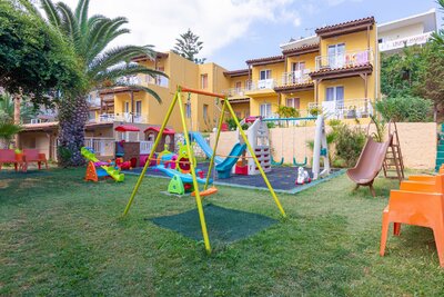 Hotel Talea beach- detské ihrisko -letecký zájazd CK Turancar-Kréta-Bali