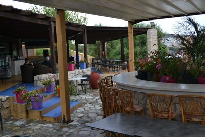 Grécko - Kréta - Hotel Talea beach-plážový bar