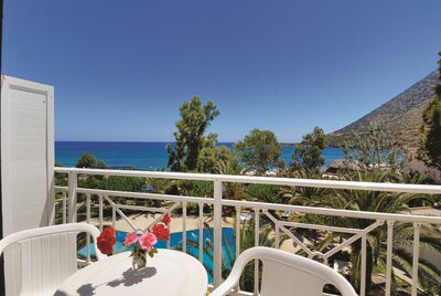 Grécko - Kréta - Hotel Talea beach-výhľad z izby