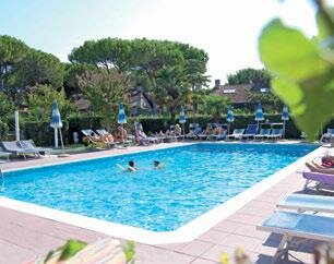 hotel OLD RIVER bazén - CK TURANCAR - Taliansko, Lignano