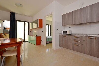Rezidencia Verde, obývacia kuchyňa - CK TURANCAR - Taliansko, Lignano
